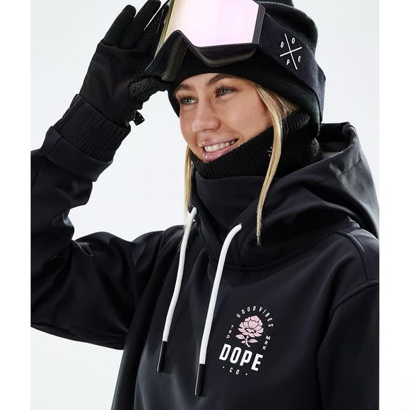 DOPE SNOW YETI JACKET - ROSE BLACK - Picture 4 of 15
